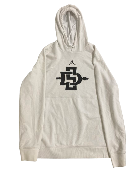 Adam Seiko San Diego State Basketball Team Issued Sweatshirt (Size L)