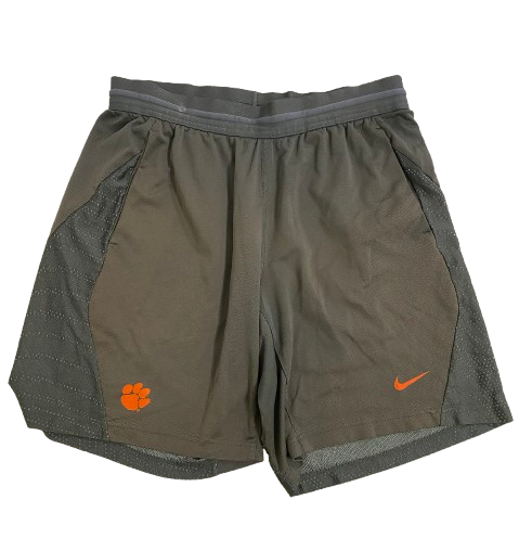 Will Brown Clemson Football Team Issued Workout Shorts (Size L)