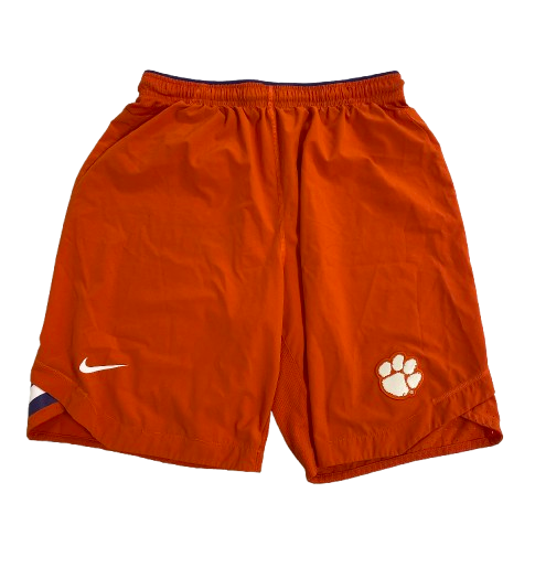 Will Brown Clemson Football Team Issued Workout Shorts (Size L)