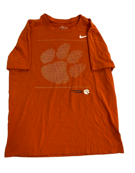 Will Brown Clemson Football Team Issued Workout Shirt (Size L)