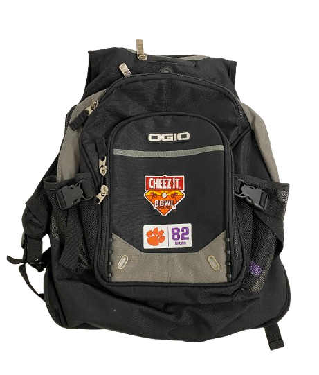 Will Brown Clemson Football Player Exclusive "CHEEZ-IT BOWL" Travel Backpack