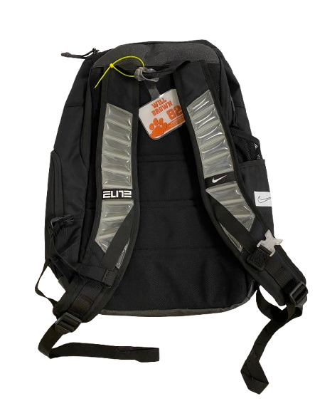 Will Brown Clemson Football Player Exclusive Nike Elite Travel Backpack with Player Tag