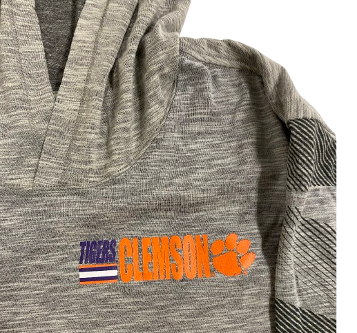 Will Brown Clemson Football Team Issued Performance Hoodie (Size L)
