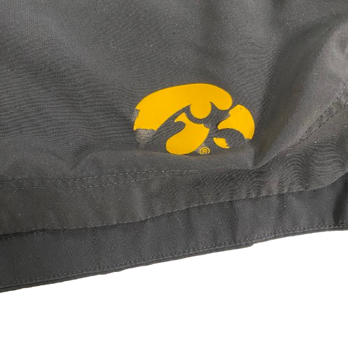 Cade McNamara Iowa Football Team Issued Workout Shorts (Size L)