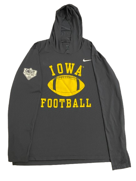 Cade McNamara Iowa Football Player Exclusive "CHEEZ-IT CITRUS BOWL" Performance Hoodie (Size XL)