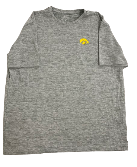 Cade McNamara Iowa Football Team Issued Workout Shirt (Size XL)