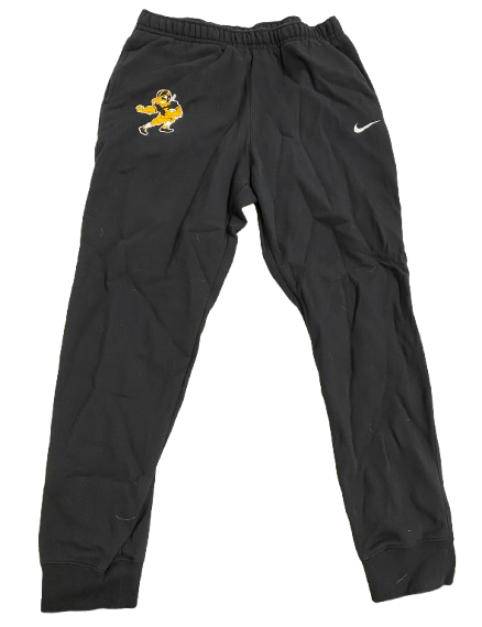 Cade McNamara Iowa Football Player Exclusive Retro Sweatpants (Size LT)