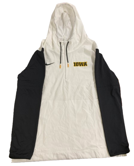 Cade McNamara Iowa Football Player Exclusive Quarter-Zip Jacket (Size XL)