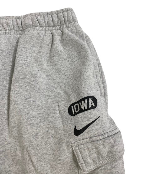 Cade McNamara Iowa Football Player Exclusive Retro Sweatpants (Size L)