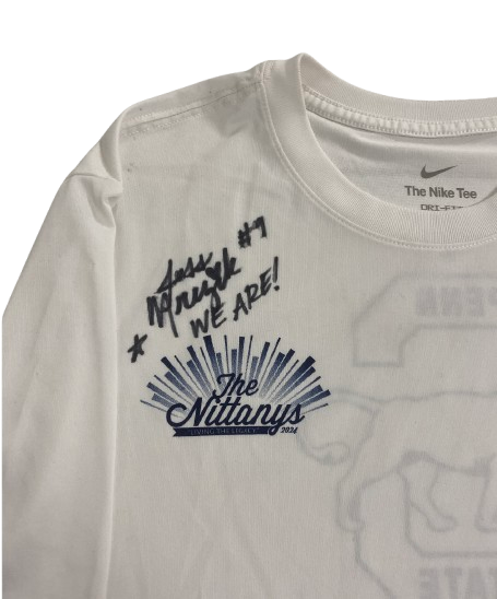 Jess Mruzik Penn State Volleyball SIGNED Player Exclusive Workout Shirt (Size L)