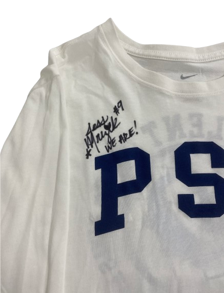 Jess Mruzik Penn State Volleyball SIGNED Player Exclusive Long Sleeve Shirt (Size XL)