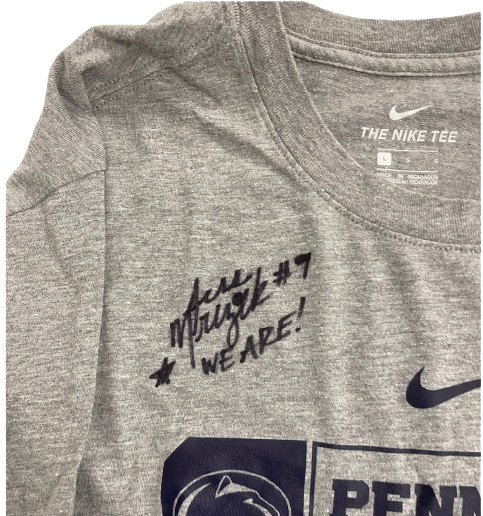 Jess Mruzik Penn State Volleyball SIGNED Player Exclusive Workout Shirt (Size L)