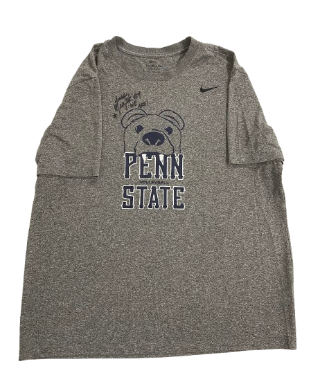 Jess Mruzik Penn State Volleyball SIGNED Player Exclusive Workout Shirt (Size XL)