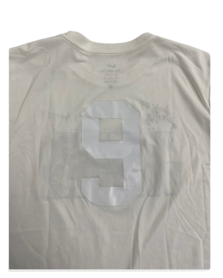 Jess Mruzik Penn State Volleyball SIGNED Player Exclusive Pre-Game Warm-Up Shirt with Number on Back (Size XL)