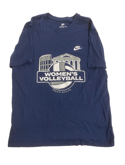 Jess Mruzik Penn State Volleyball Player Exclusive Workout Shirt (Size L)