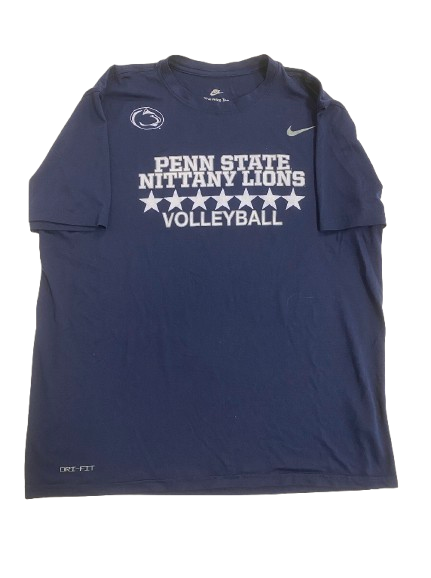 Jess Mruzik Penn State Volleyball Player Exclusive Workout Shirt (Size XL)