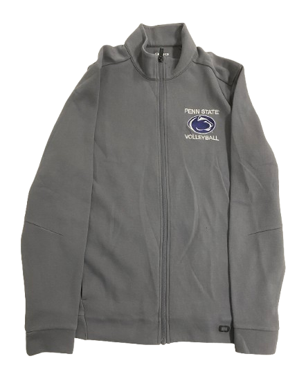 Jess Mruzik Penn State Volleyball Player Exclusive Zip-Up Jacket (Size L)