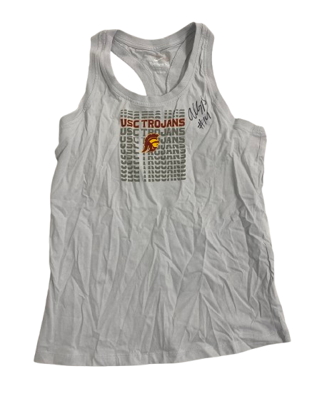 Ally Batenhorst USC Volleyball SIGNED Team Issued Workout Tank (Size Women&