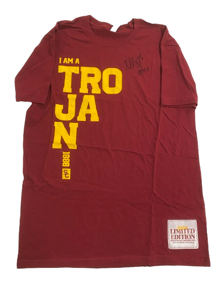 Ally Batenhorst USC Volleyball SIGNED Team Issued Workout Shirt (Size L)
