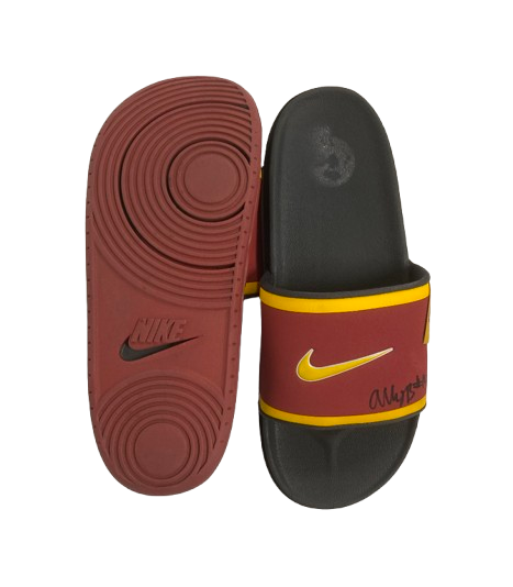 Ally Batenhorst USC Volleyball SIGNED Team Issued Slides (Size 11)