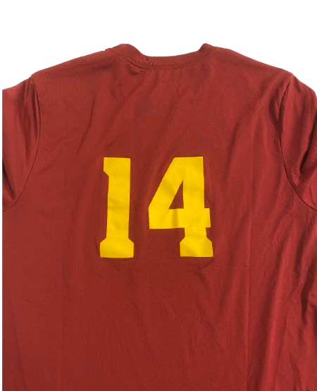 Ally Batenhorst USC Volleyball SIGNED Player Exclusive Practice Shirt with 