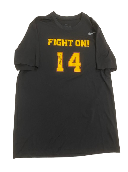 Ally Batenhorst USC Volleyball SIGNED Player Exclusive Practice Shirt with 