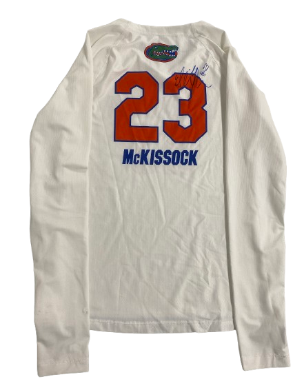 Elli McKissock Florida Volleyball SIGNED Game Worn Jersey (Size S)