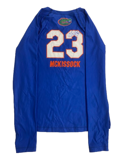 Elli McKissock Florida Volleyball SIGNED Game Worn Jersey (Size S)