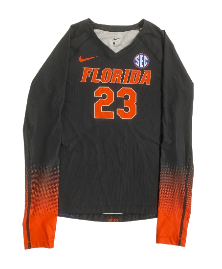 Elli McKissock Florida Volleyball SIGNED Game Worn Jersey (Size S)