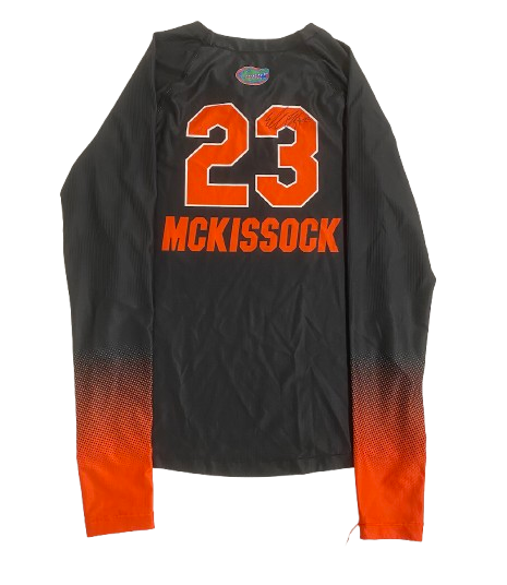Elli McKissock Florida Volleyball SIGNED Game Worn Jersey (Size S)