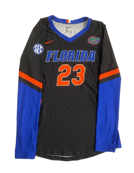 Elli McKissock Florida Volleyball SIGNED Game Worn Jersey (Size S)