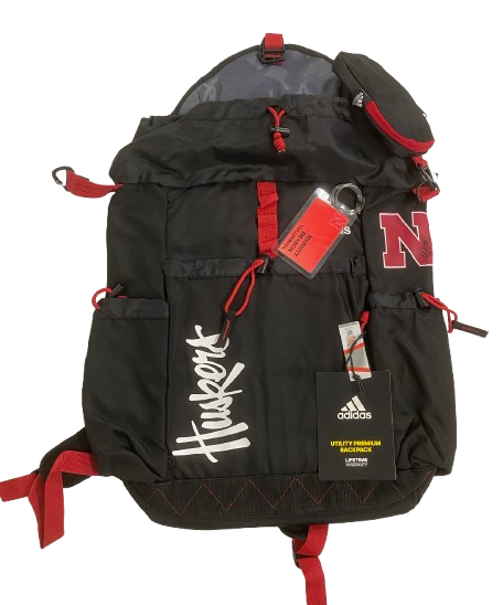 Merritt Beason Nebraska Volleyball SIGNED Player Exclusive Travel Backpack with Player Tag