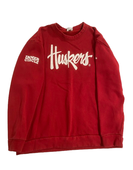 Merritt Beason Nebraska Volleyball Team Issued Crewneck Sweatshirt (Size XL)