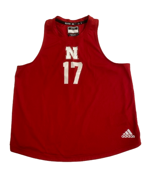 Merritt Beason Nebraska Beach Volleyball SIGNED Game Worn Jersey (Size L)