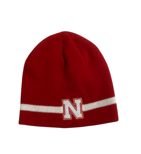 Merritt Beason Nebraska Volleyball Team Issued Beanie Hat