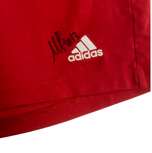 Merritt Beason Nebraska Volleyball SIGNED Team Issued Workout Shorts (Size L)