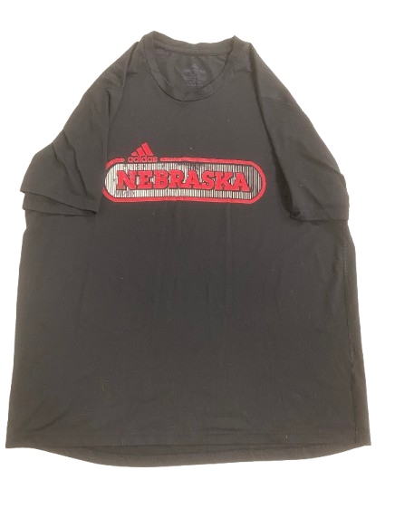 Merritt Beason Nebraska Volleyball SIGNED Player Exclusive Practice Shirt (Size XL)