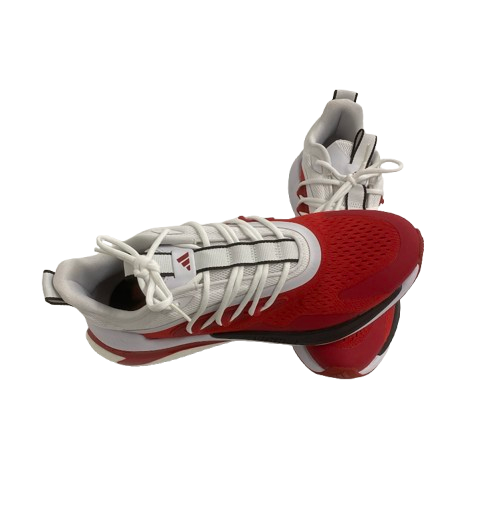 Merritt Beason Nebraska Volleyball Team Issued Adidas Shoes (Size Men&