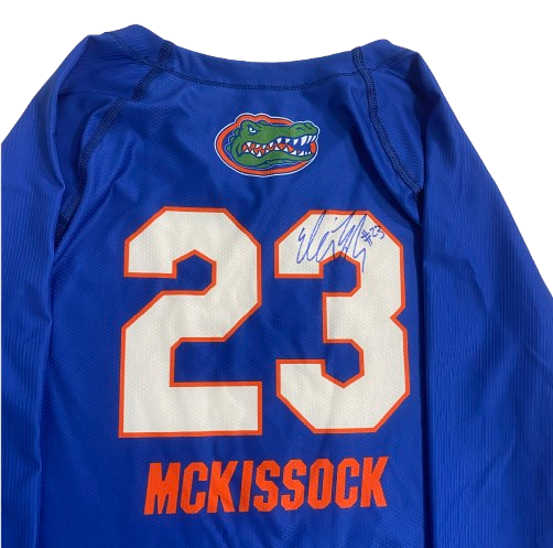 Elli McKissock Florida Volleyball SIGNED Game Worn Jersey (Size S)