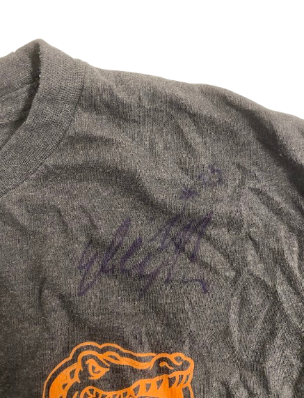 Elli McKissock Florida Volleyball SIGNED Player Exclusive Workout Shirt (Size M)
