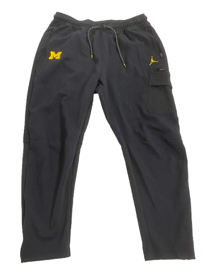 Alex Orji Michigan Football Player Exclusive Sweatpants (Size XXL)