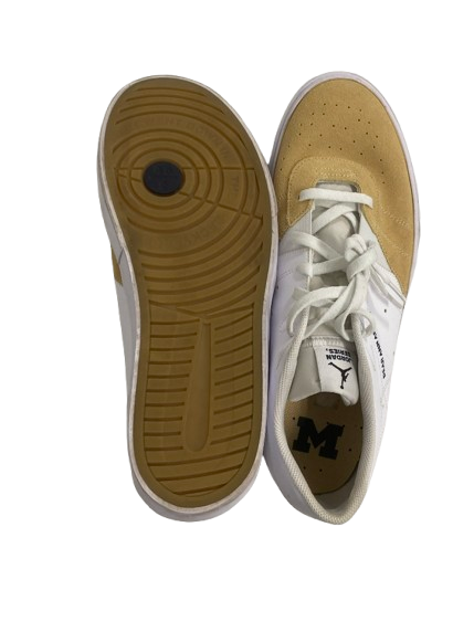 Alex Orji Michigan Football Player Exclusive "Dear Ann Arbor" Shoes (Size 14)