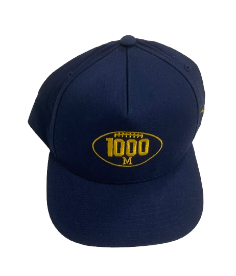 Alex Orji Michigan Football "1000 Wins" Hat