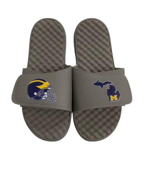 Alex Orji Michigan Football Player Exclusive Slides (Size 14/15)