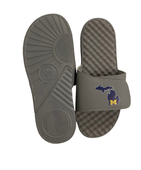 Alex Orji Michigan Football Player Exclusive Slides (Size 14/15)