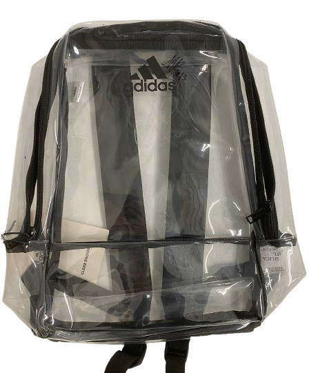 Merritt Beason Nebraska Volleyball SIGNED Team Issued Adidas Backpack
