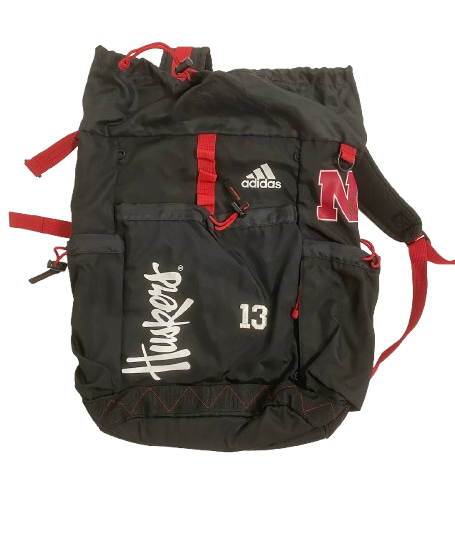 Merritt Beason Nebraska Volleyball SIGNED Player Exclusive Travel Backpack with 