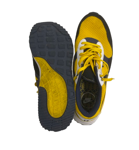 Alex Orji Michigan Football Team Issued "1817" Shoes (Size 14)