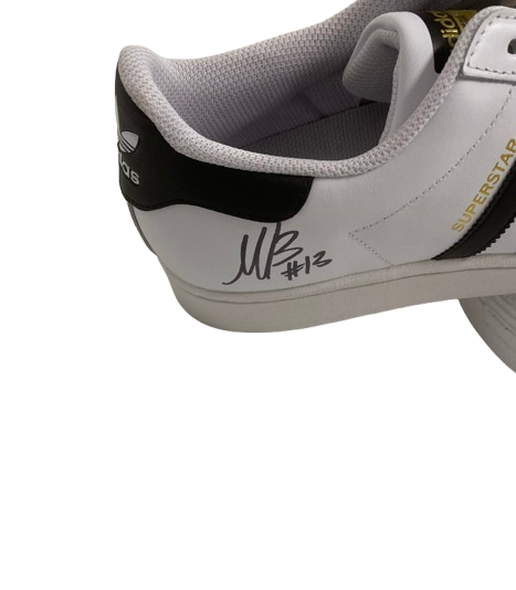Merritt Beason Nebraska Volleyball SIGNED Team Issued Adidas Shoes (Size 10)