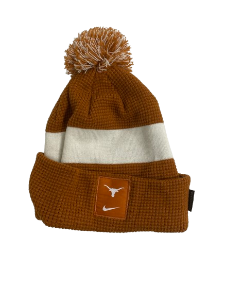 Keilan Robinson Texas Football Team Issued Beanie Hat
